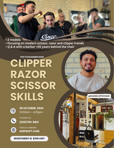 Daniel Lopez - Clipper | Razor | Scissor Skills 10.28.2024